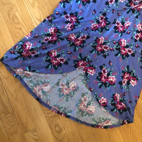 💐🆕Payton Soft PurpleFloral WrapDress NWT - Picture 3 of 8